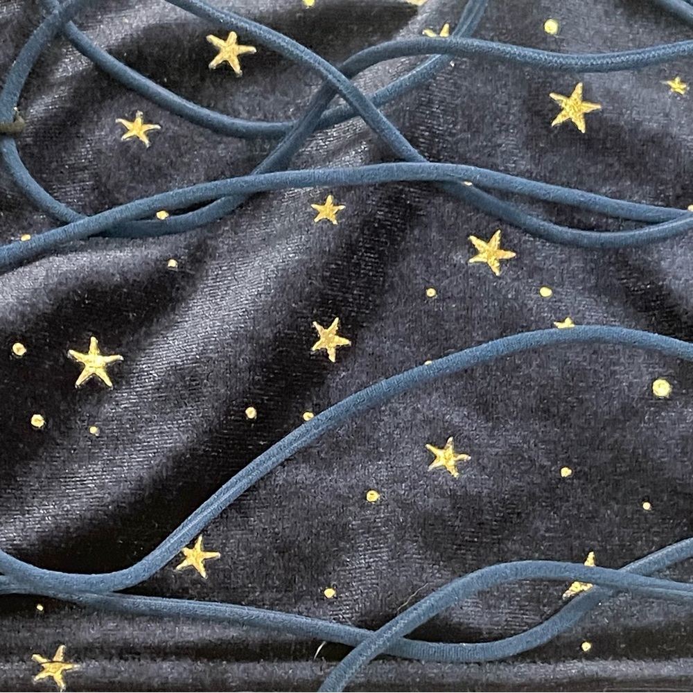 Starry night bralette stringy backless top - Picture 10 of 16